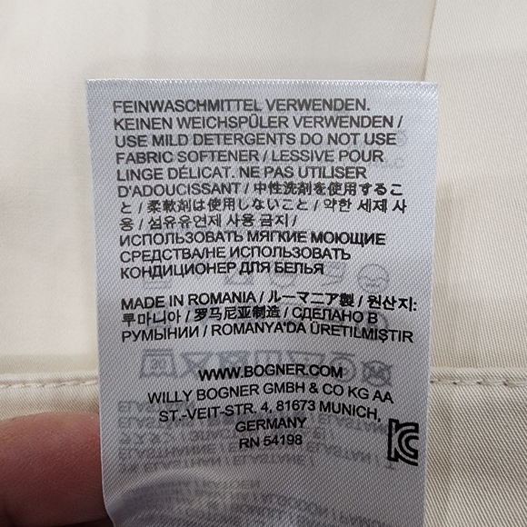 Bogner Women's Ivory Sport Celia Shorts Size EU 36/ US 6 - Picture 15 of 16